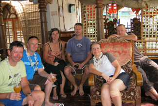 Alleppey houseboat picture